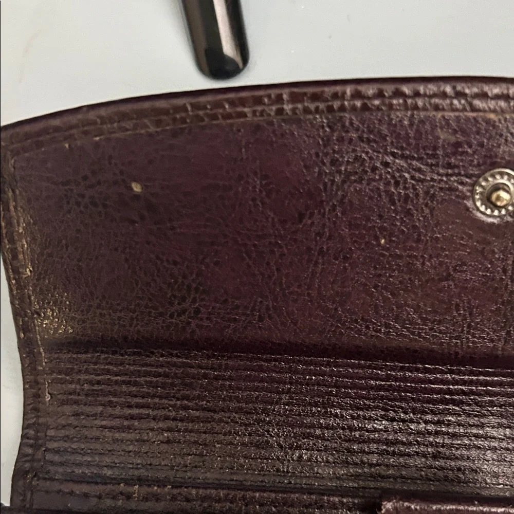 Rolfs Rich Brown/maroon  Leather wallet
